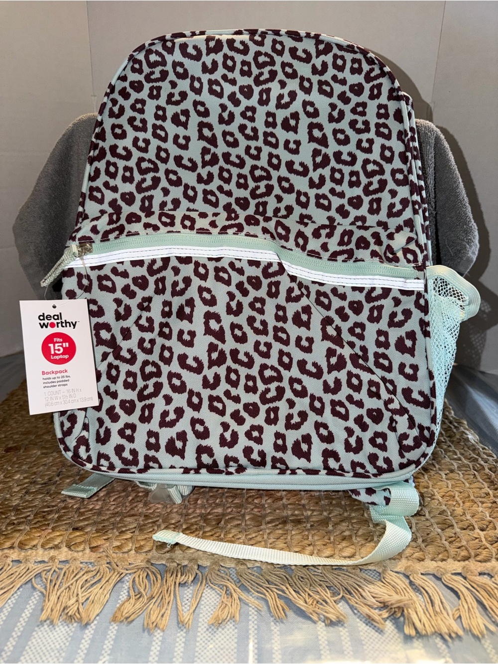 Polyester Deal Worthy 16" Laptop Backpack NWT